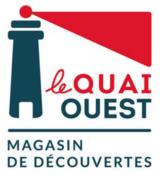 Habillage de la façade de la boutique Quai Ouest à St-Nazaire par Tand'M Design