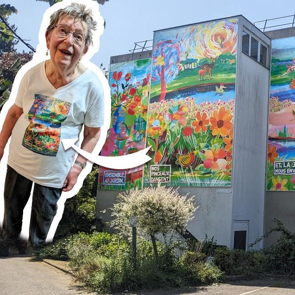 Motifs de fresques imprimés sur Tee shirts 