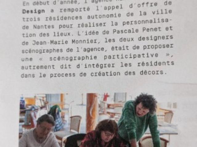  Permettre aux séniors d’être acteur de leur résidence et de bien vieillir
