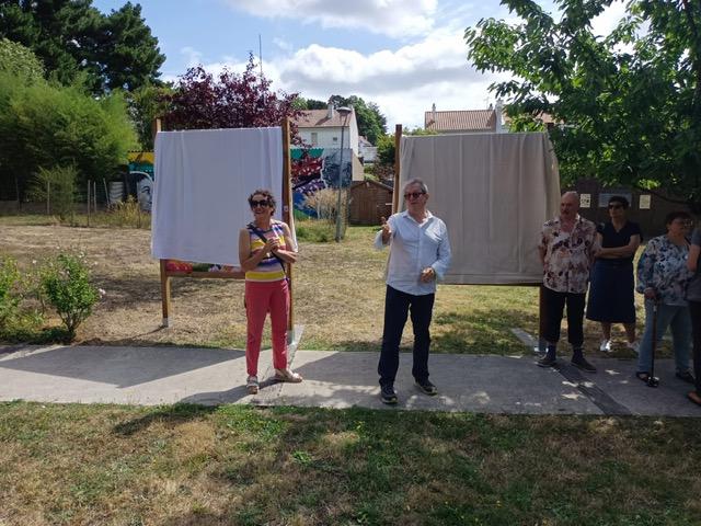 Création d'un parcours ludique et créatif et pérenne dans un jardin de résidence séniors