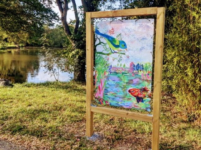 Quand l’art s’accorde à la vie : un parcours poétique au cœur du Parc de la Davrays .