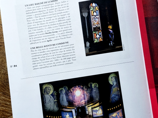 Le Magazine IC LE MAG met à l'honneur Tand'M Design de Nantes pour la scéno au Sacré Coeur de Paris