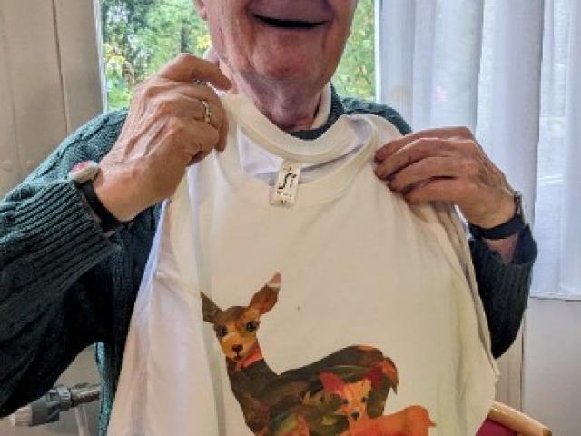 Motifs de fresques imprimés sur Tee shirts 