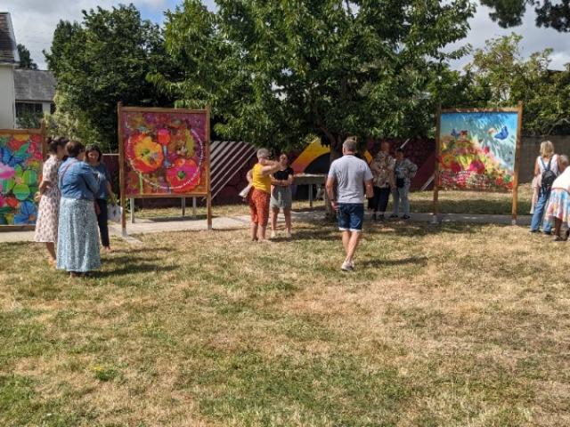 Embellissement de l'espace public, dans un parc à Nantes par l'équipe de Tand'M Design.