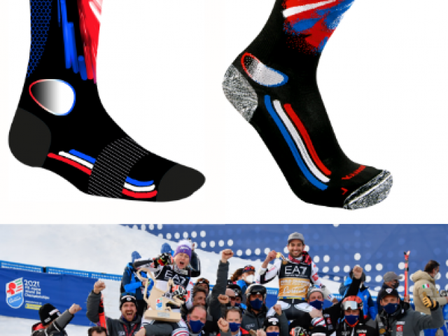  Tand'M Design à Nantes crée la chaussette officielle des Équipes de France de Ski !