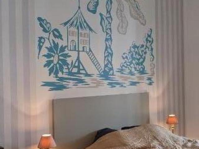 Revêtement mural, panoramique, imprimée sur mesure pour personnaliser un appartement Nantais