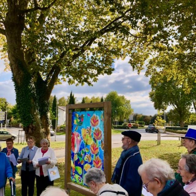 Quand l’art s’accorde à la vie : un parcours poétique au cœur du Parc de la Davrays .